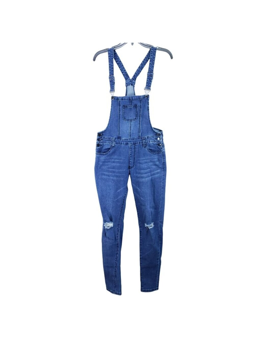 American Bazi Fashion Overalls Women's Size Large Distressed